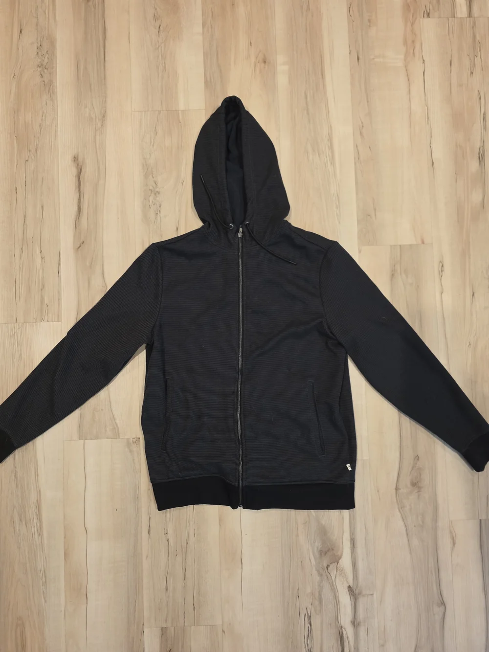 Hang Ten Men's Black Full-Zip Hoodie Sweater S